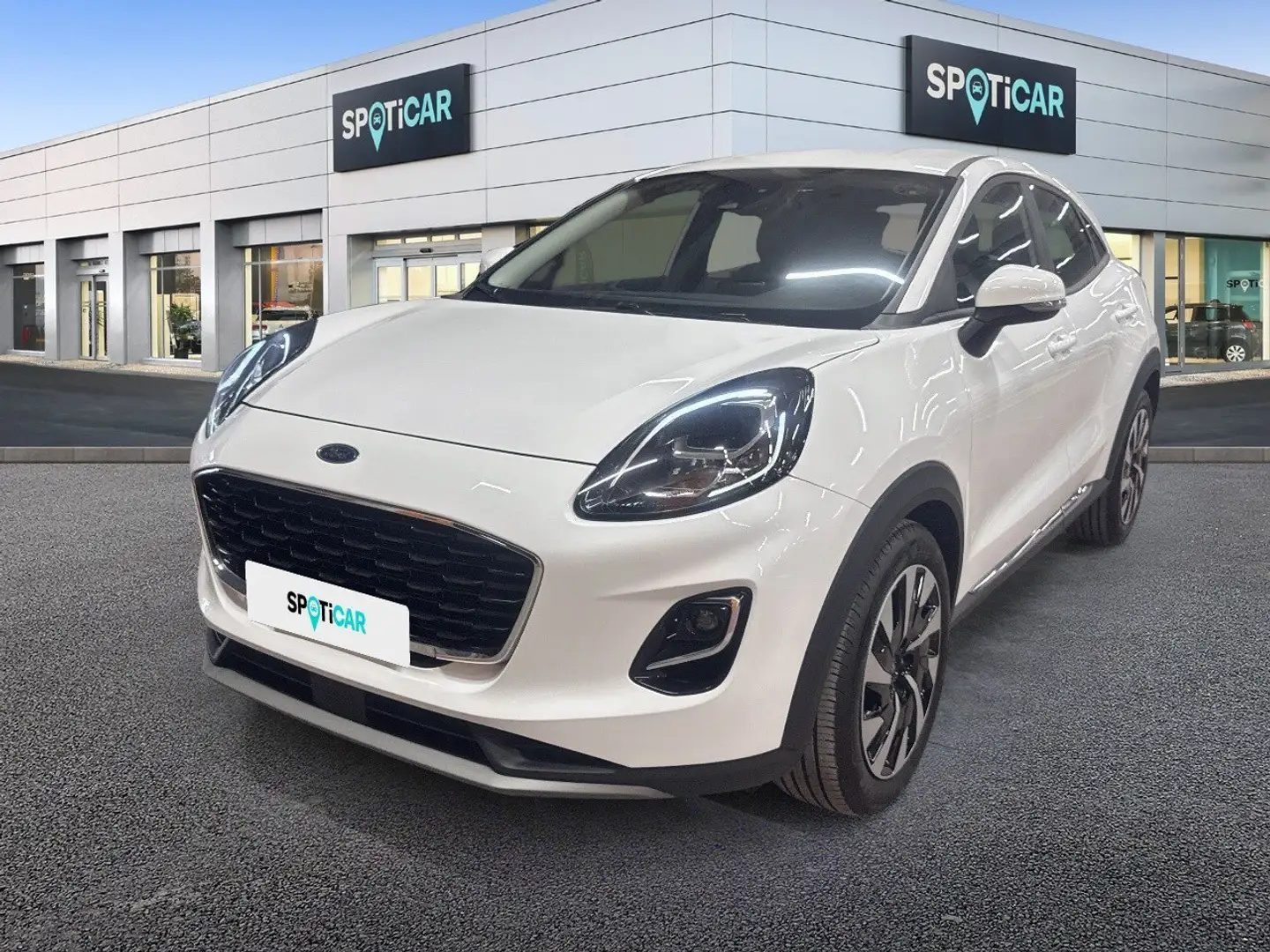 Ford Puma 1.0 Ecoboost Hybrid 125CV Titanium Bianco - 1