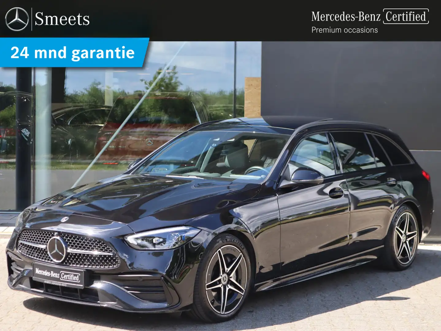 Mercedes-Benz C 180 Estate AMG Line | Panoramadak | 360 camera | HUD | Negro - 1