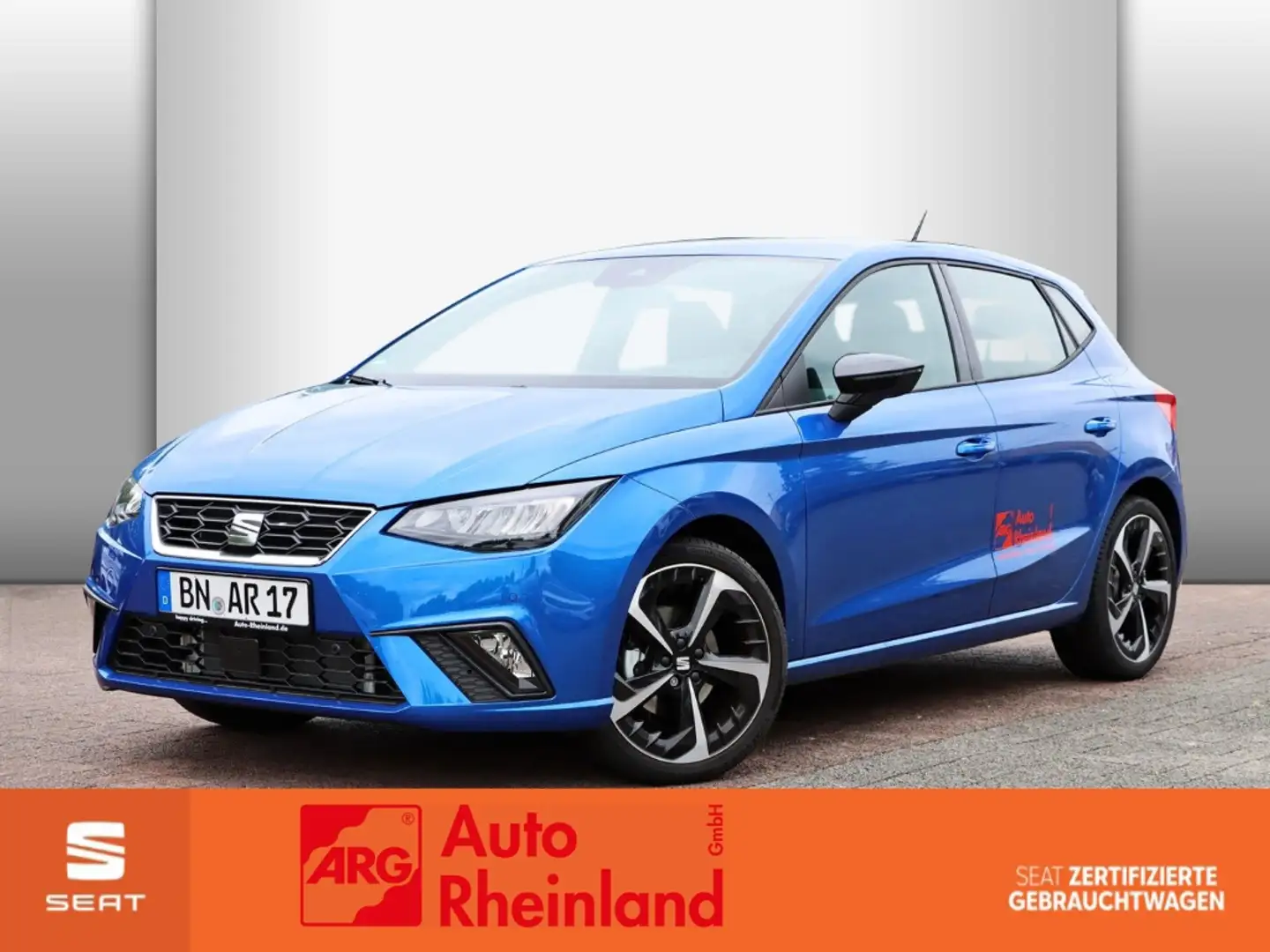 SEAT Ibiza FR 1.0 TSI LED/TEMPOMAT/PDC/SITZHZ. Azul - 1