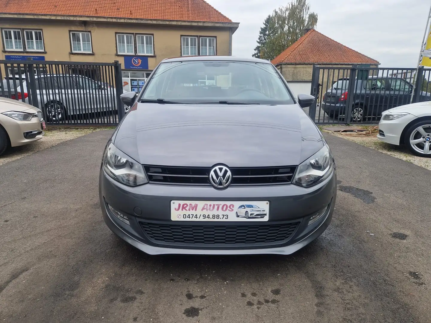 Volkswagen Polo 1.6 TDi Automatique DSG ** CLIM AUTO/CAPTEURS ** Gris - 2