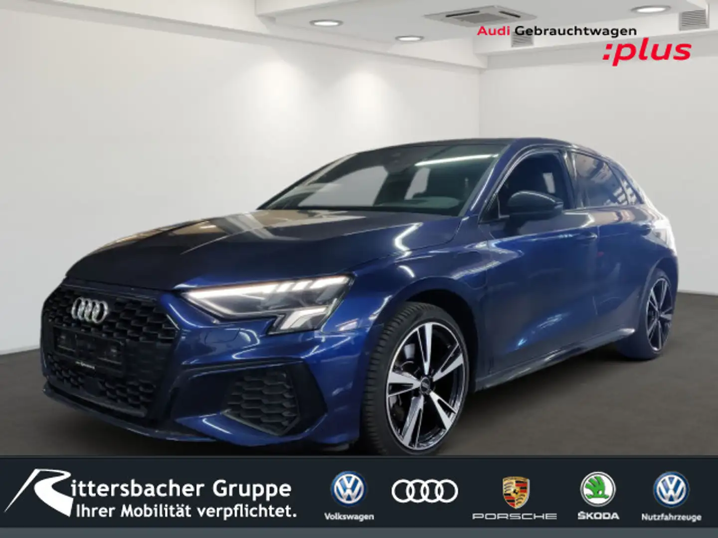 Audi A3 40 TFSI e s-line AssistenzPaket PAN Modrá - 1