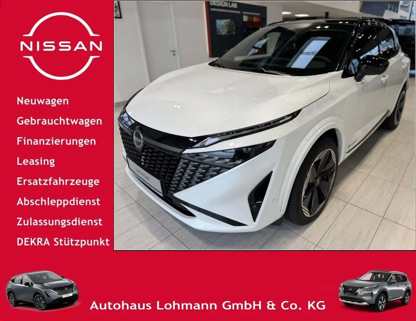 Nissan Qashqai 1.5 VC-T e-Power N-Design Komfort Weiß - 1