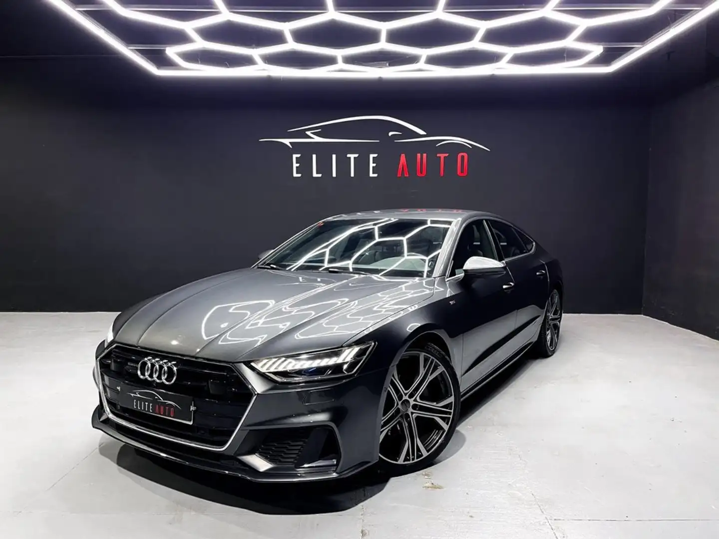 Audi A7 Sportback 50 TDI 210kW quattro triptron. Gris - 2