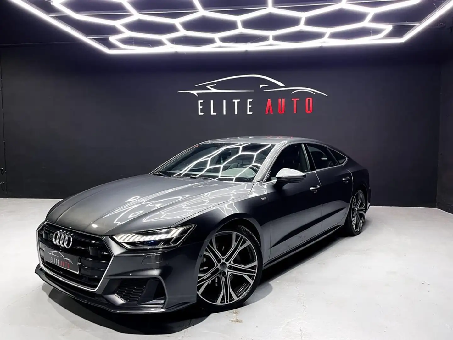 Audi A7 Sportback 50 TDI 210kW quattro triptron. Gris - 1