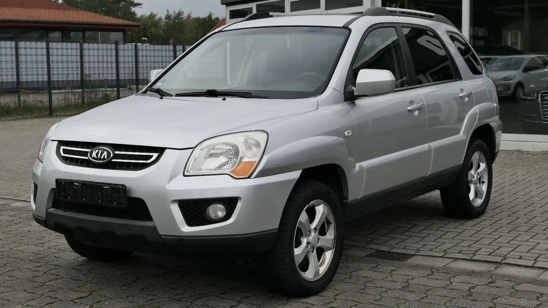 Kia Sportage EX Leder/Tempomat/Klimaaut. Silber - 1