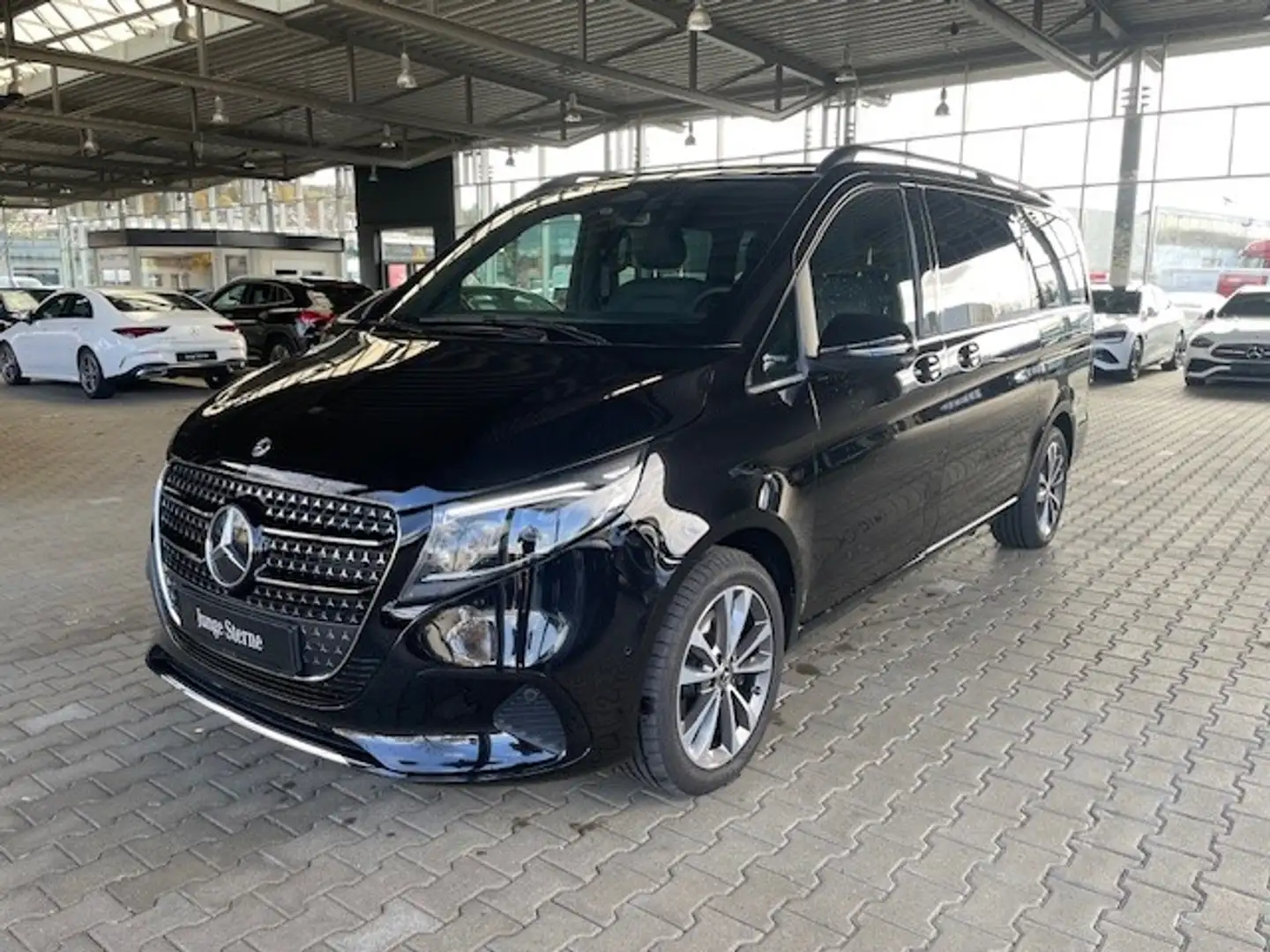 Mercedes-Benz V 250 d AVANTGARDE/MBUX/DISTRONIC/LEDER/BURMESTER/360° Noir - 2