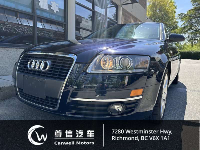 2007 Audi A6 3.2L Premium/Convenience Package LOW KM
