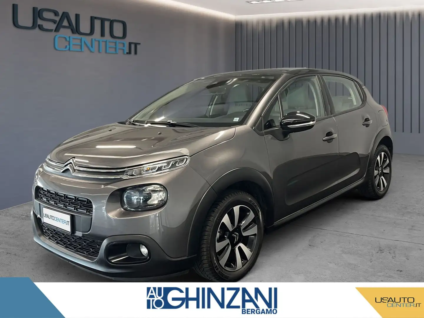 Citroen C3 C3 PureTech 83 S&S Shine Gris - 1