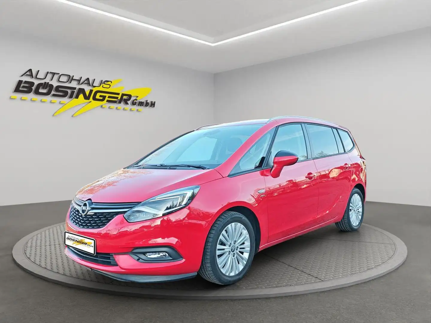 Opel Zafira Active 1.6Turbo 7Sitzer/NAV/PDC/SHZ/8Fach Rouge - 2