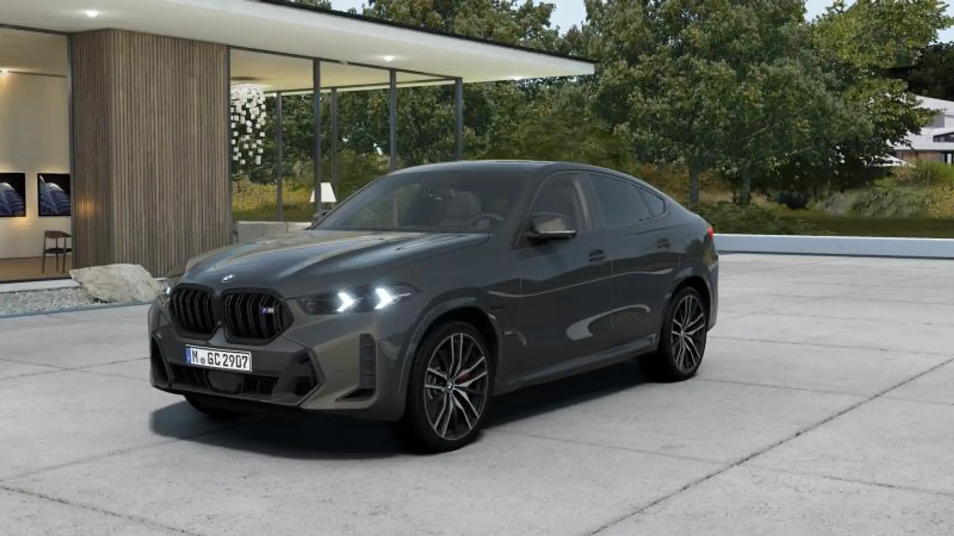 BMW X6 M 60i auto Gris - 1