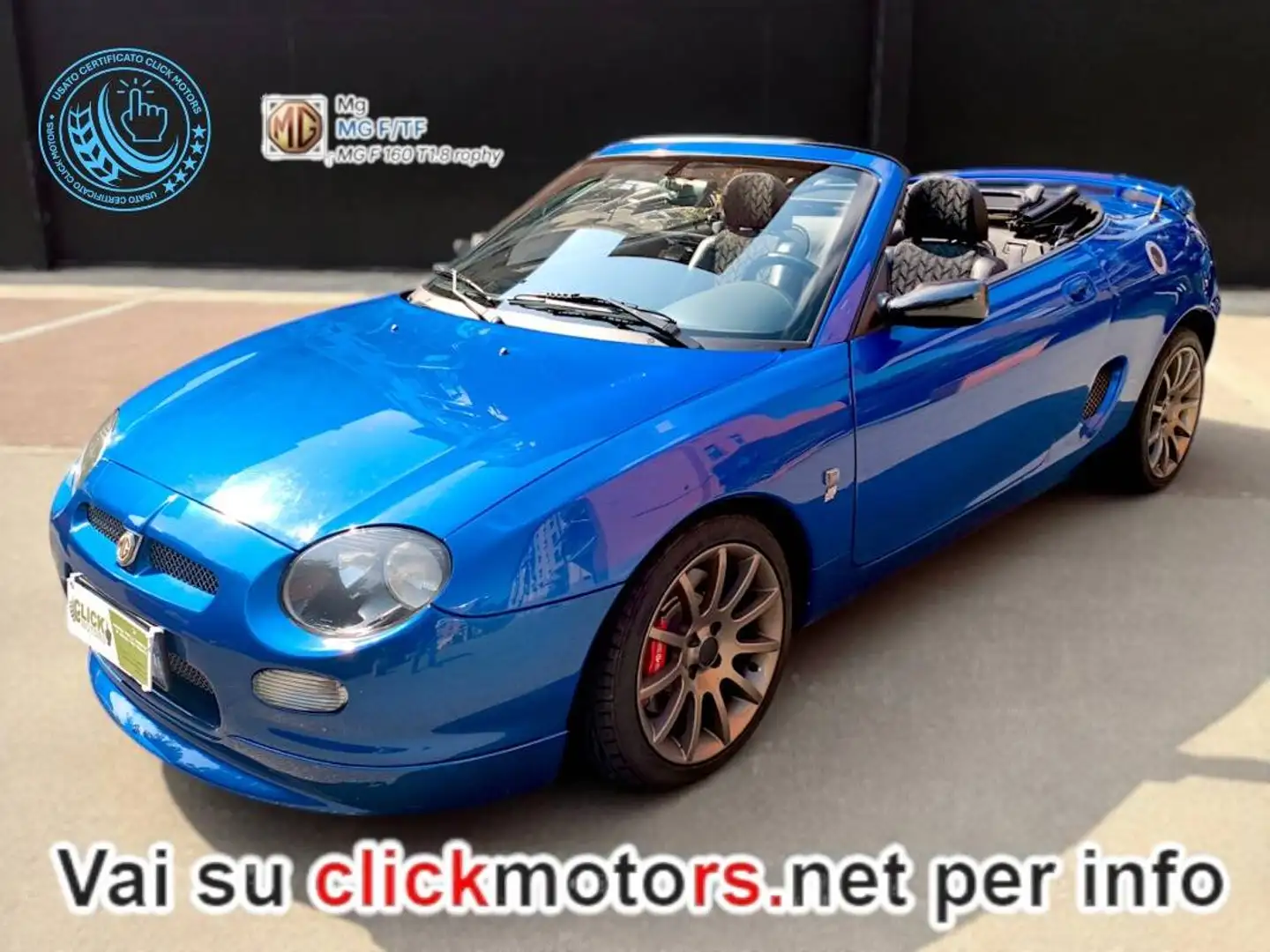 MG MGF MG F 1.8 Trophy 160 Blu/Azzurro - 1