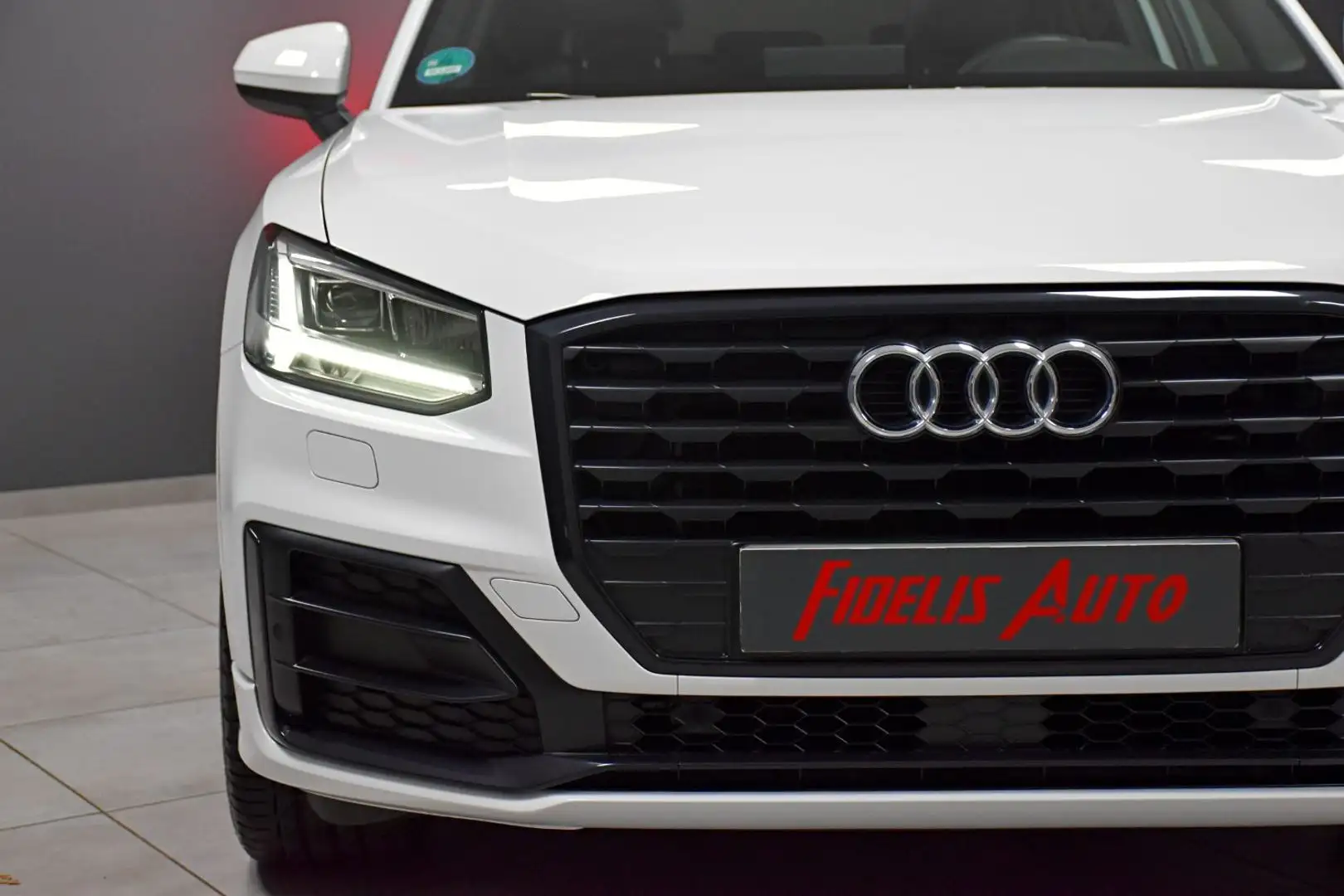 Audi Q2 35 TFSI 150CH S-LINE S-TRONIC 7 KEYLESS/TOIT/JA19/ Blanc - 2