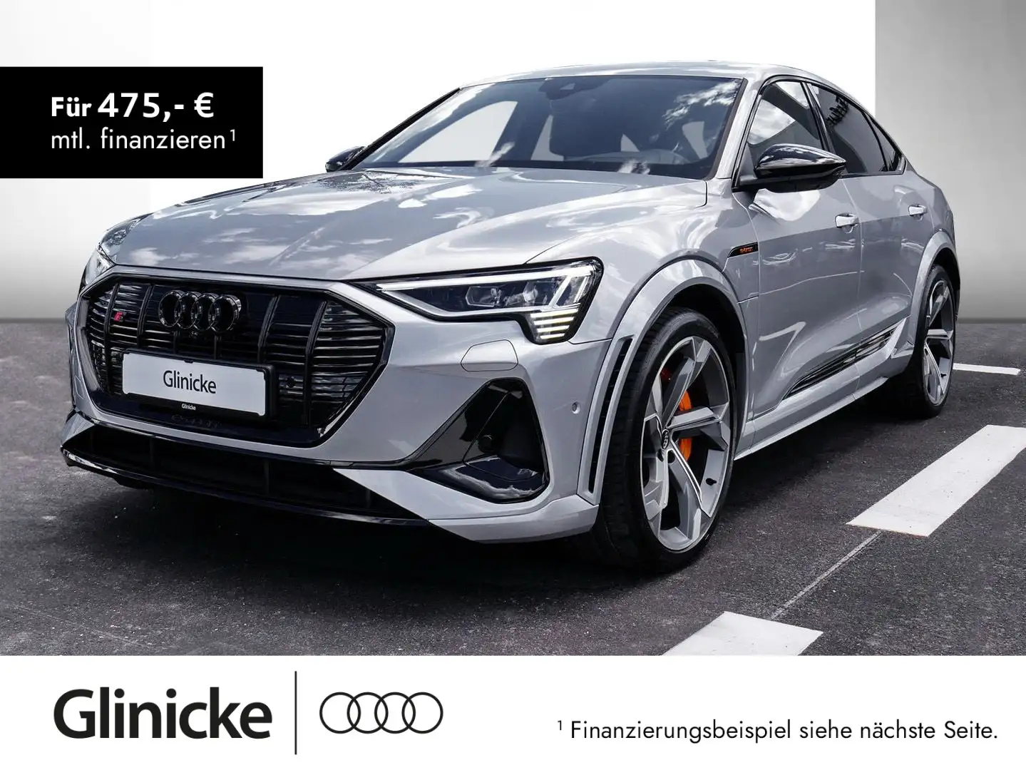Audi e-tron S Matrix Panorama Garantie B&O Серебристый - 1