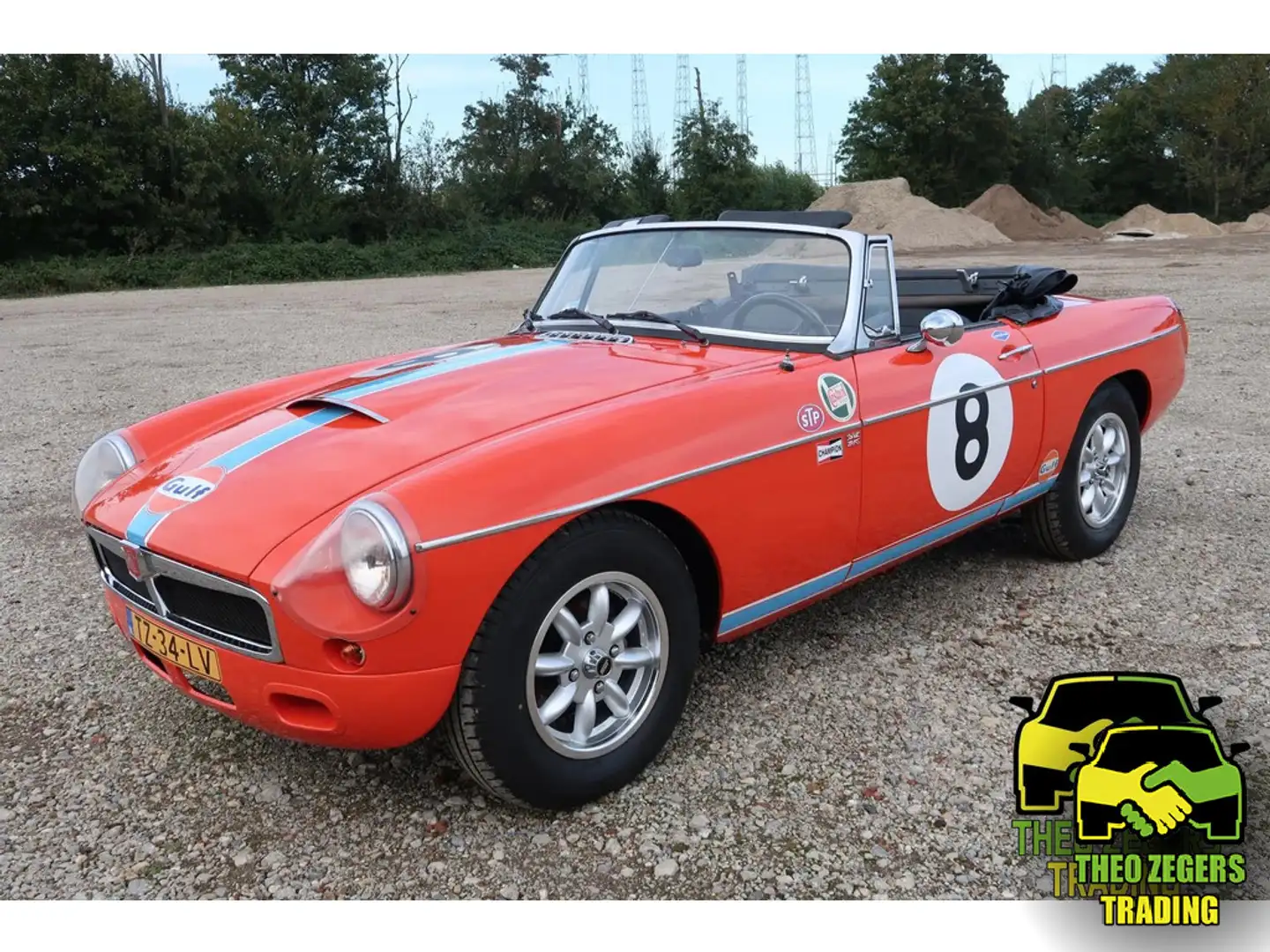 MG B Tourer 1.8 Roadster (met taxatierapport) Orange - 1