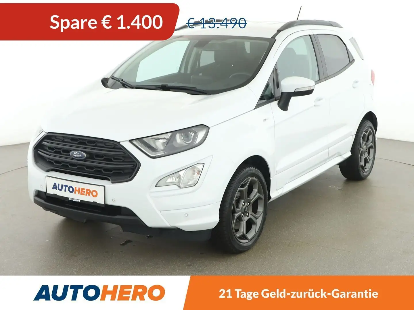Ford EcoSport 1.0 EcoBoost ST-Line Weiß - 1