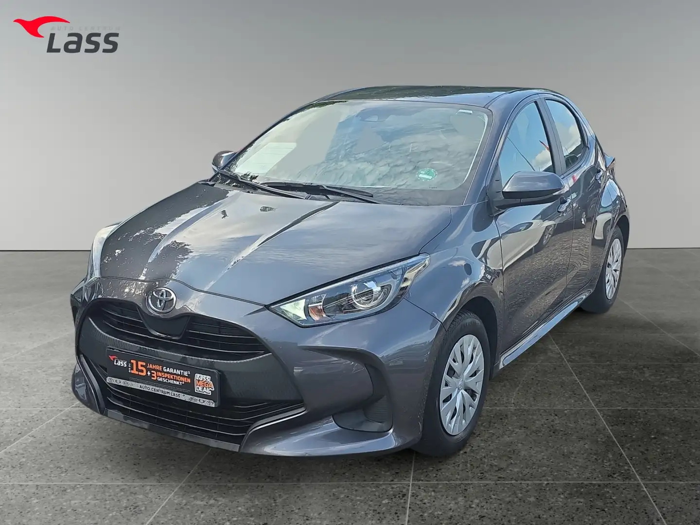Toyota Yaris 1.0 Comfort GJR SpurH ACC KAM Gris - 2