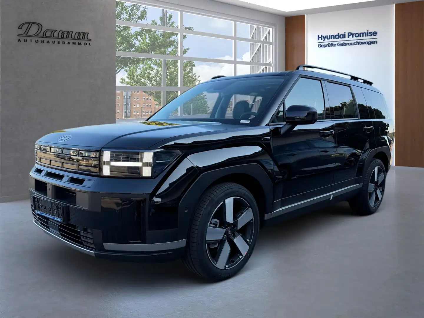 Hyundai SANTA FE 1.6 T-GDI Hybrid 158 kW 4WD Signature Schwarz - 1