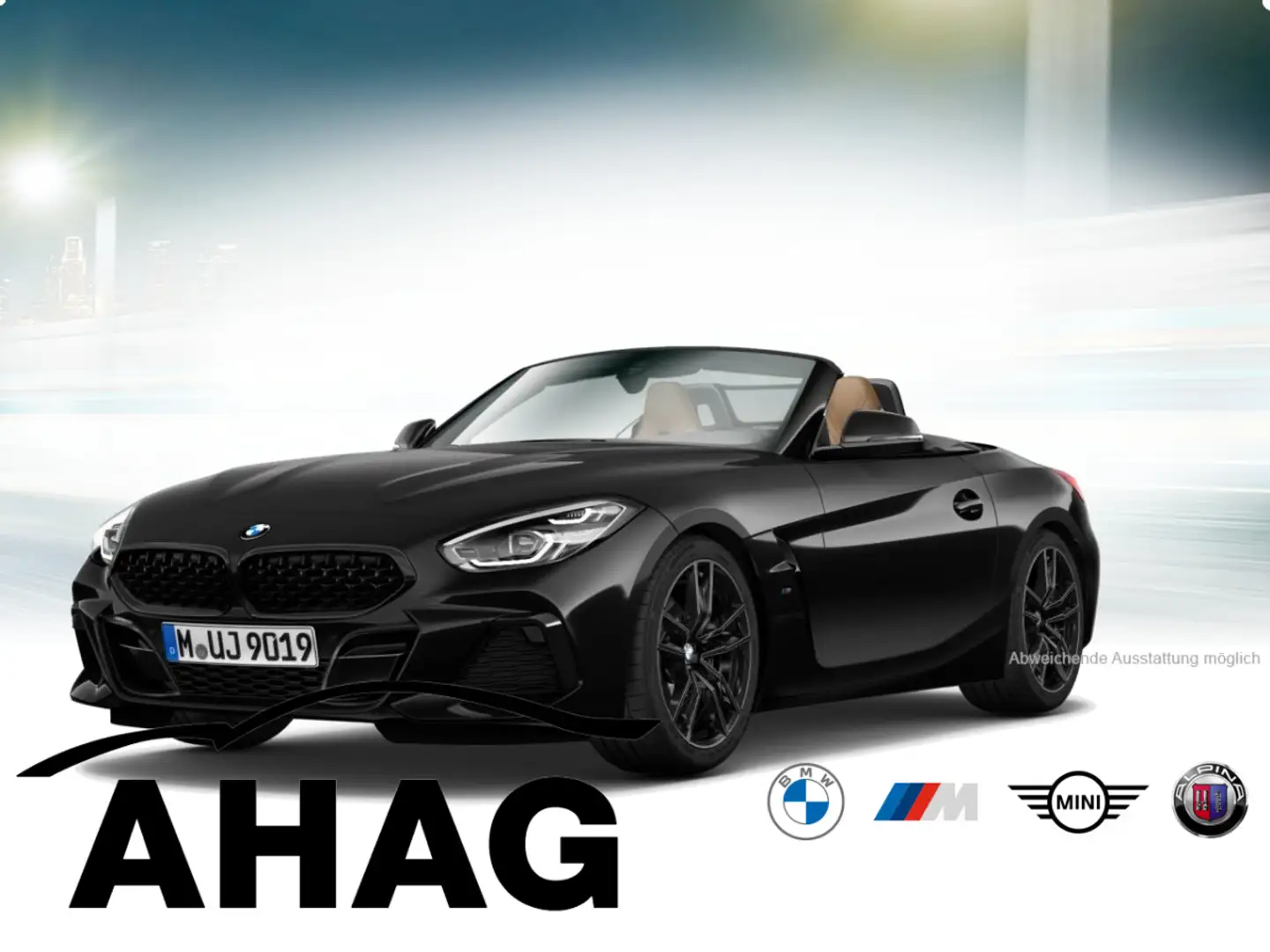 BMW Z4 sDrive20i M SPORT Cabrio Navi Leder Bluetooth PDC Schwarz - 2