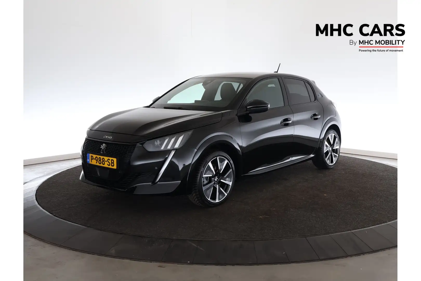Peugeot e-208 EV GT 350 50 kWh | Stoelverwarming | Clima | Navi Zwart - 1