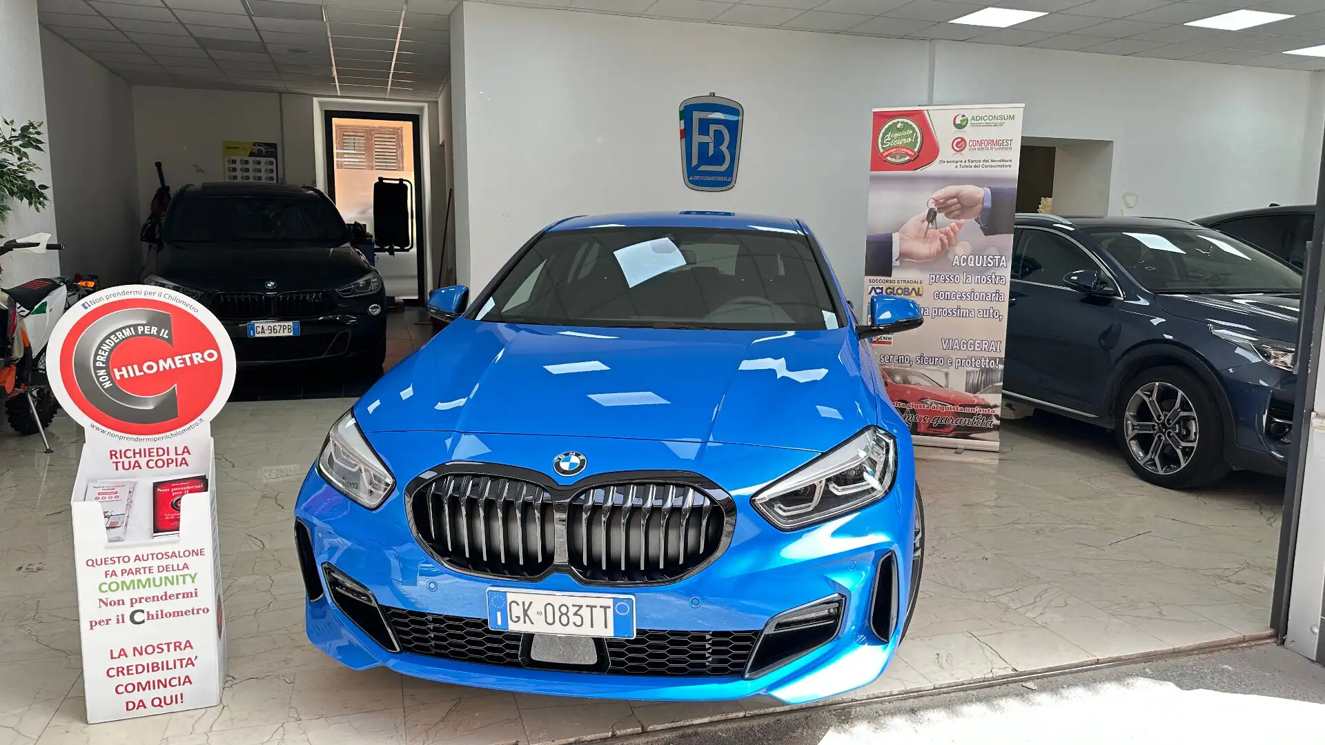 BMW 118 118d 5p. Msport solo 6000Km Blu/Azzurro - 1