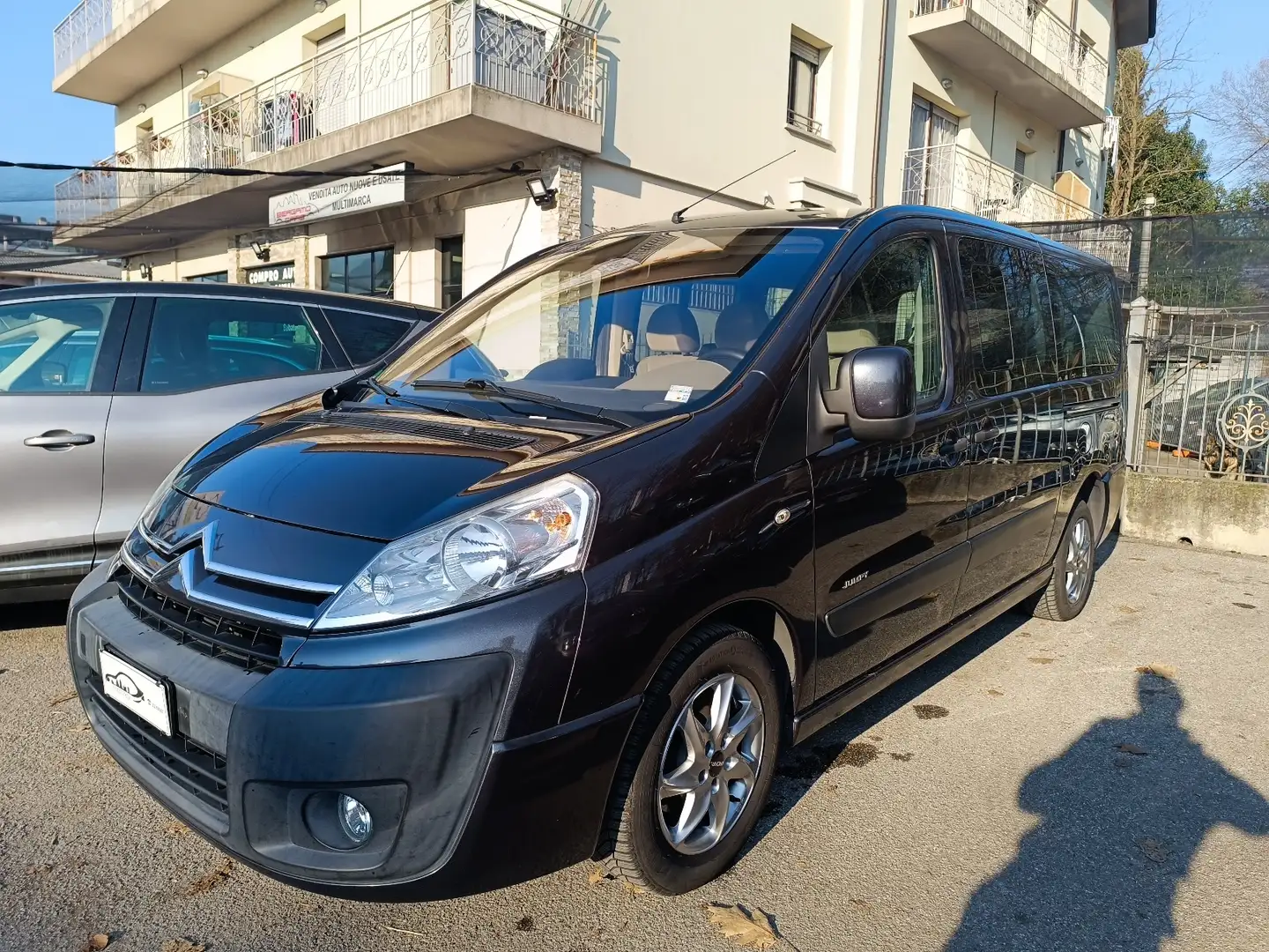 Citroen Jumpy ATLANTE 9 POSTI PASSO LUNGO 2.0HDI GANCIO  TRAINO Grigio - 1