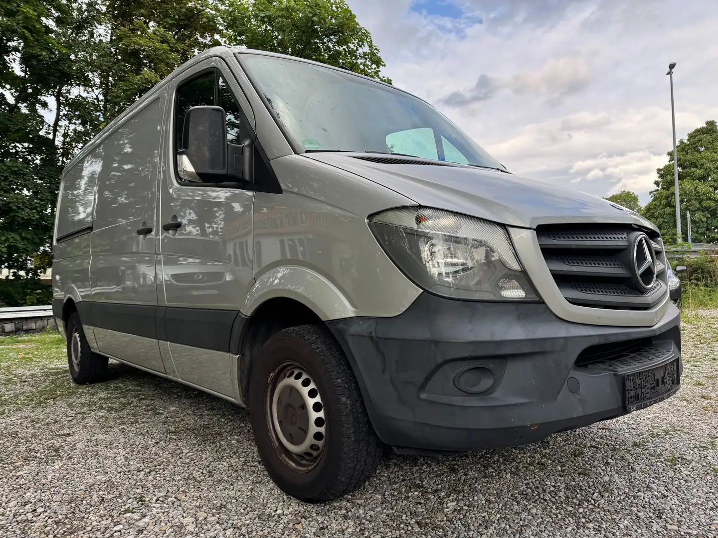 Mercedes-Benz Sprinter 313 CDI, 1.Hand, Klima, AHK, Rückfahrkamera Argent - 1