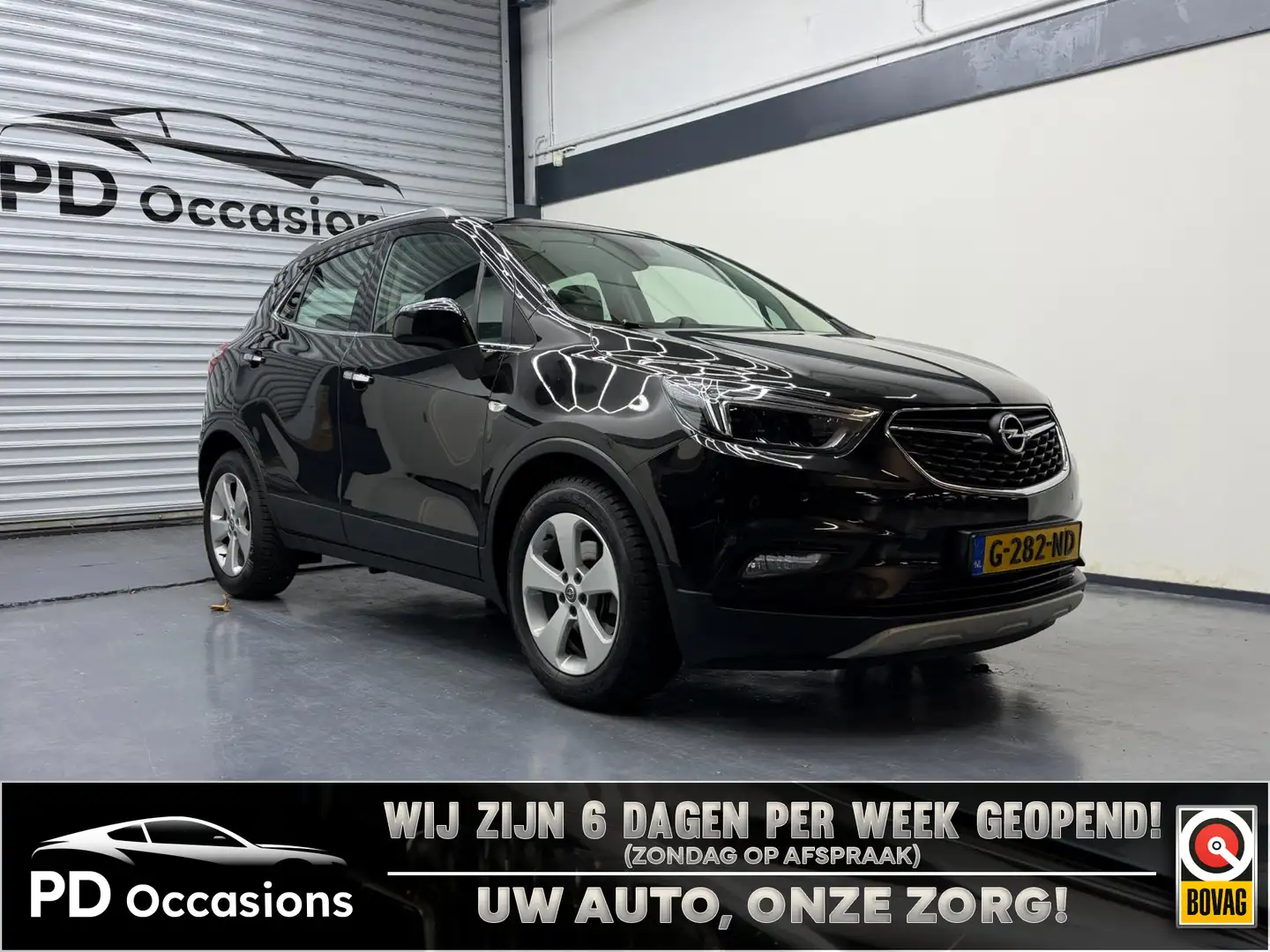Opel Mokka X 1.4 Turbo Innovation - Trekhaak - Camera - Winter Schwarz - 1