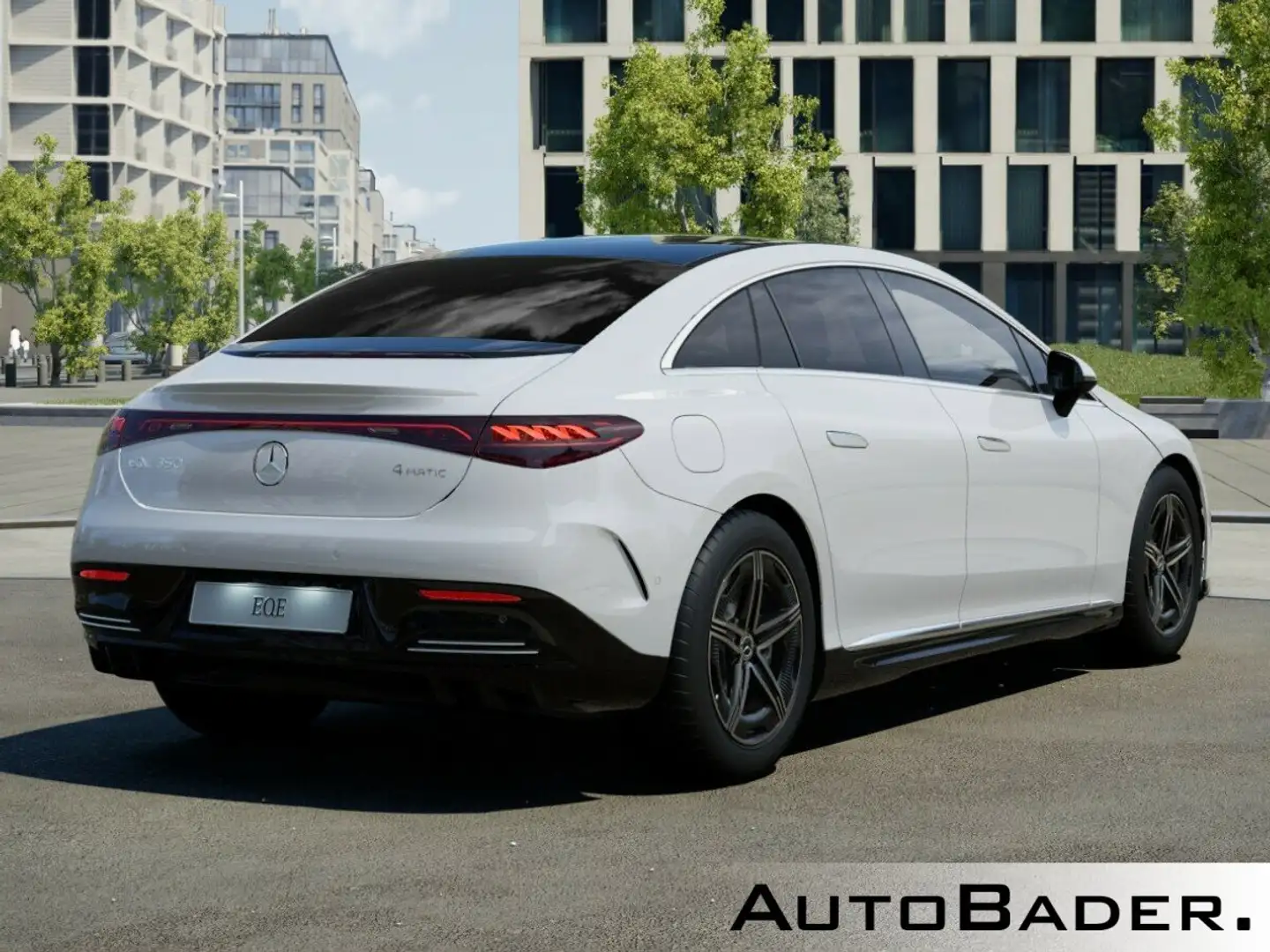 Mercedes-Benz EQE 350 EQE 350 4M AMG Advanced+ PSD RFK DISTR KeylGO Weiß - 2