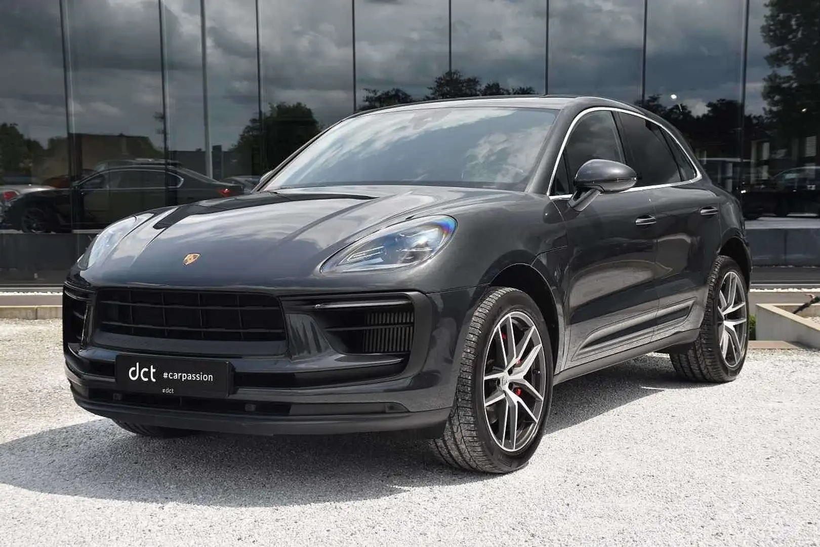 Porsche Macan S 2.9 V6 PANO BOSE AHK Gris - 1