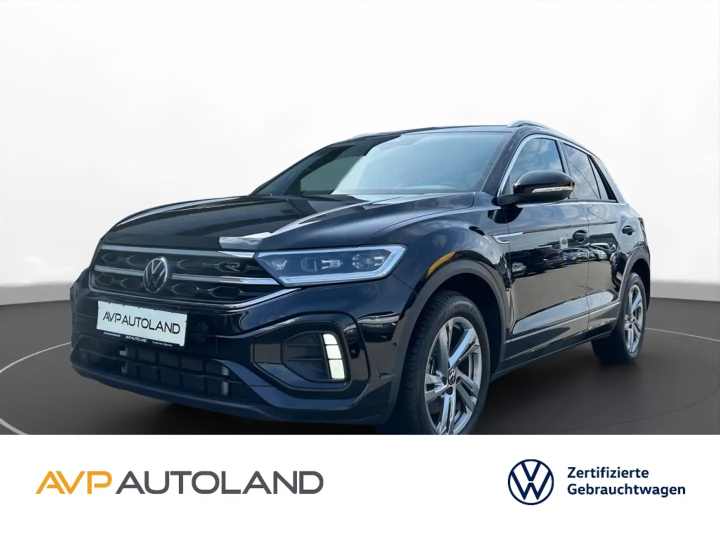 Volkswagen T-Roc 2.0 TDI DSG R-Line | NAVI | AHK | ACC | Schwarz - 1