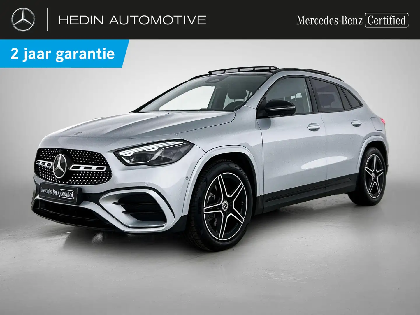 Mercedes-Benz GLA 180 D AMG Line Night Pack | Panoramisch Dak | Dodehoek Silber - 1