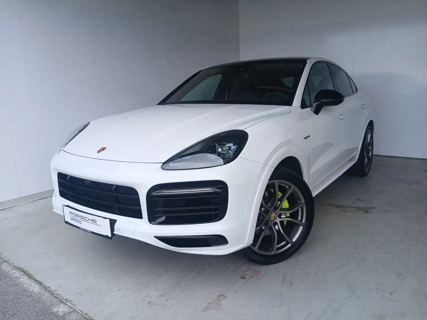 Porsche Cayenne E-Hybrid Coupé Platinum Edition Weiß - 1