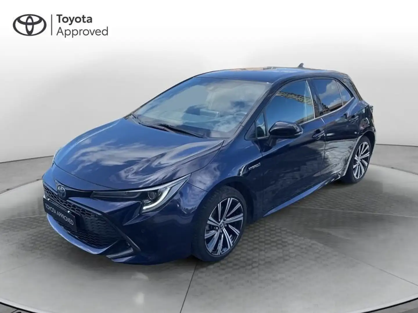 Toyota Corolla 1.8 Hybrid Style Blauw - 1