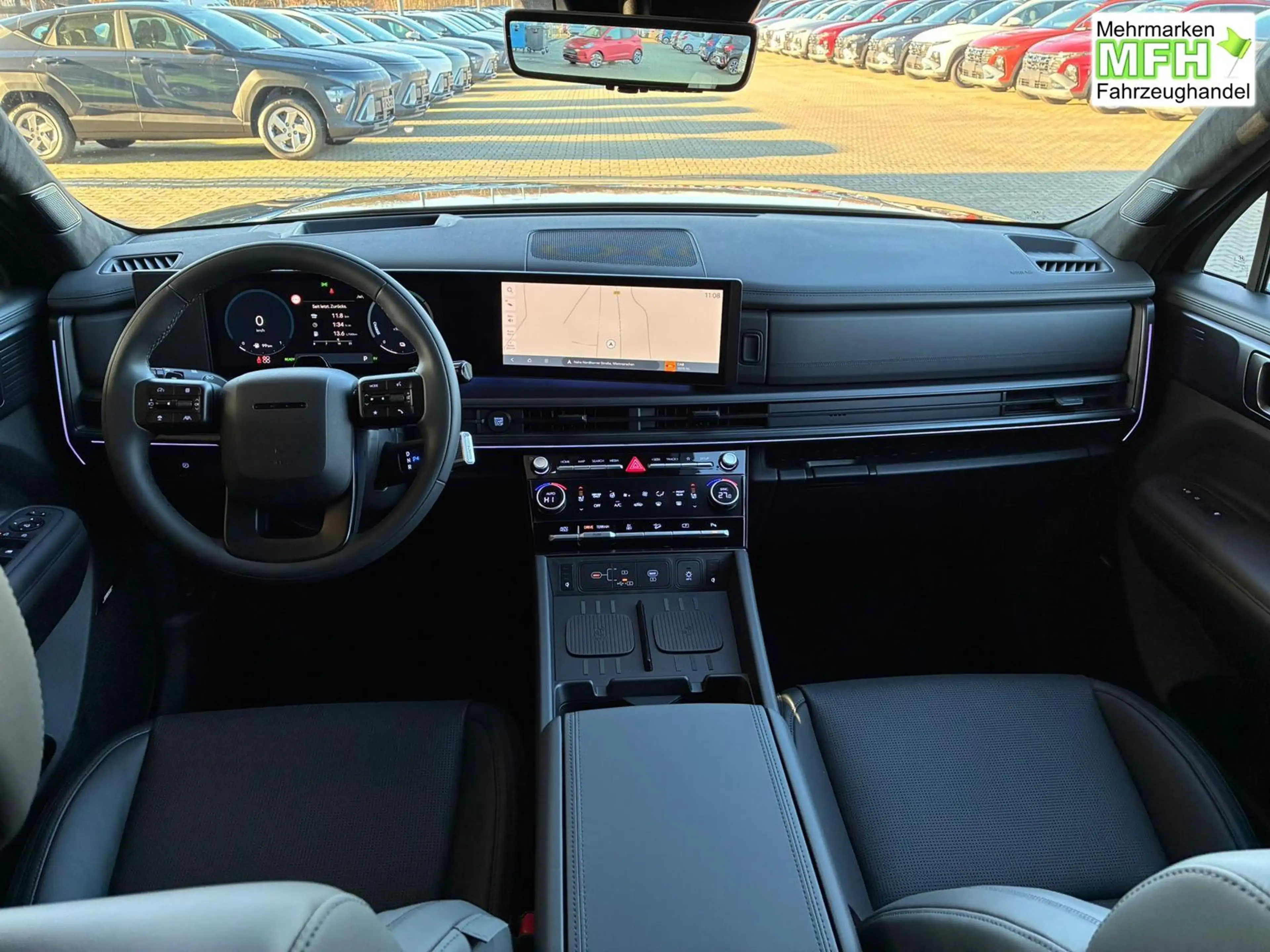 Hyundai SANTA FE PHEV Black Line 4WD 6-Sitzer / 4x Shz + Sitzbel... — photo 10