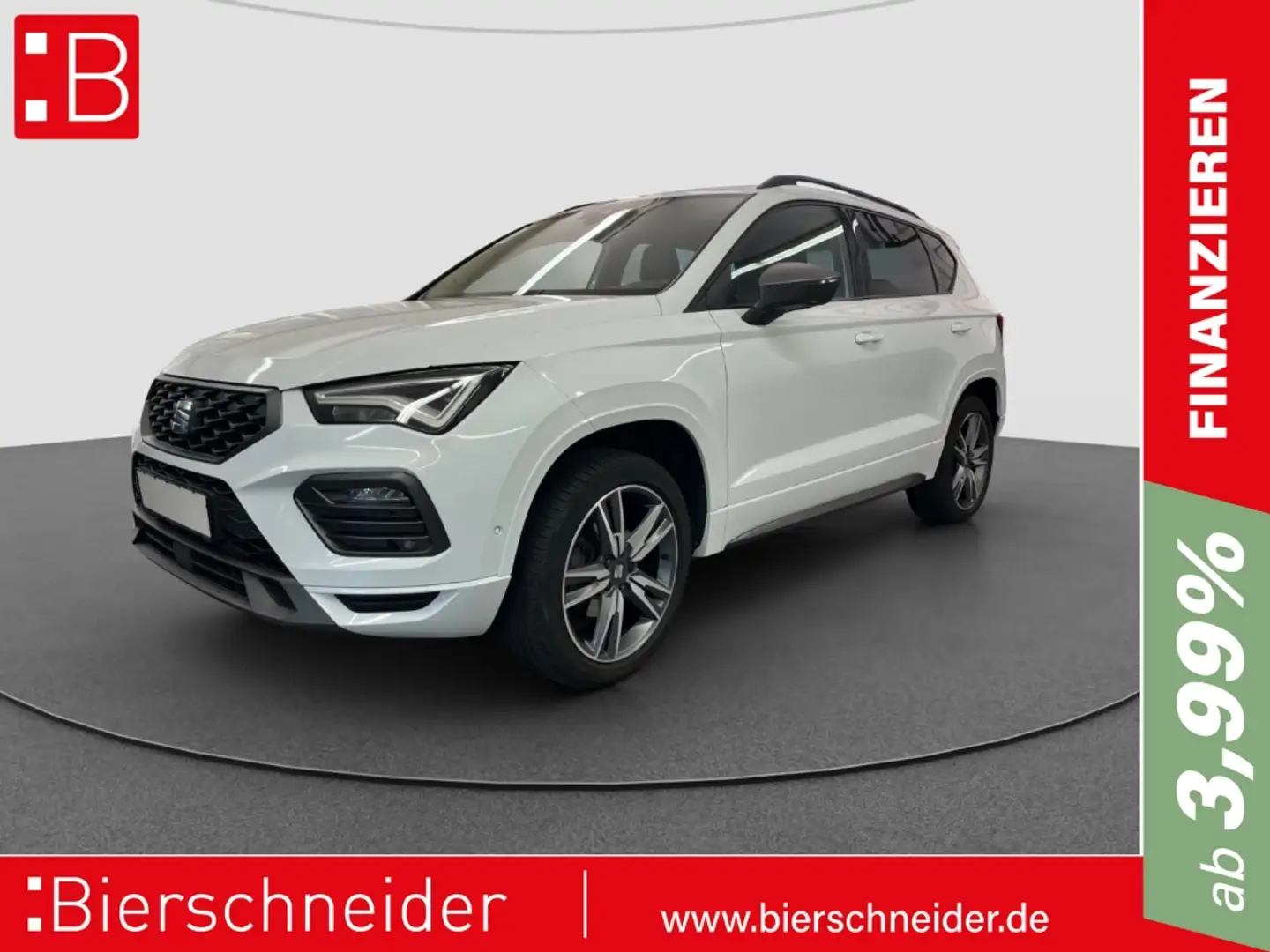 SEAT Ateca 1.5 TSI DSG FR AHK BEATS NAVI SHZ LED Weiß - 1