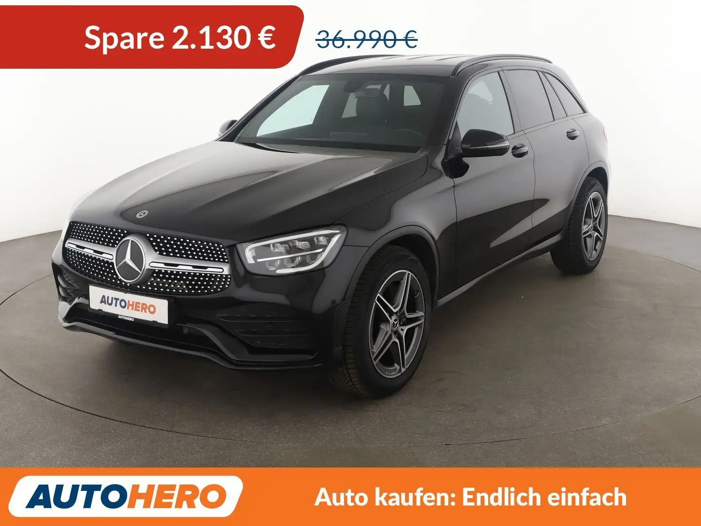 Mercedes-Benz GLC 220 GLC 220 d AMG Line Aut.*NAVI*LED*TEMPO*360*SHZ Schwarz - 1