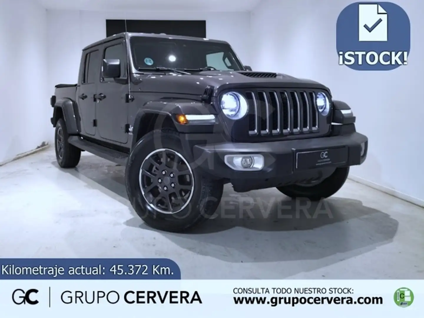 Jeep Gladiator 3.0 CRD Overland Gris - 1