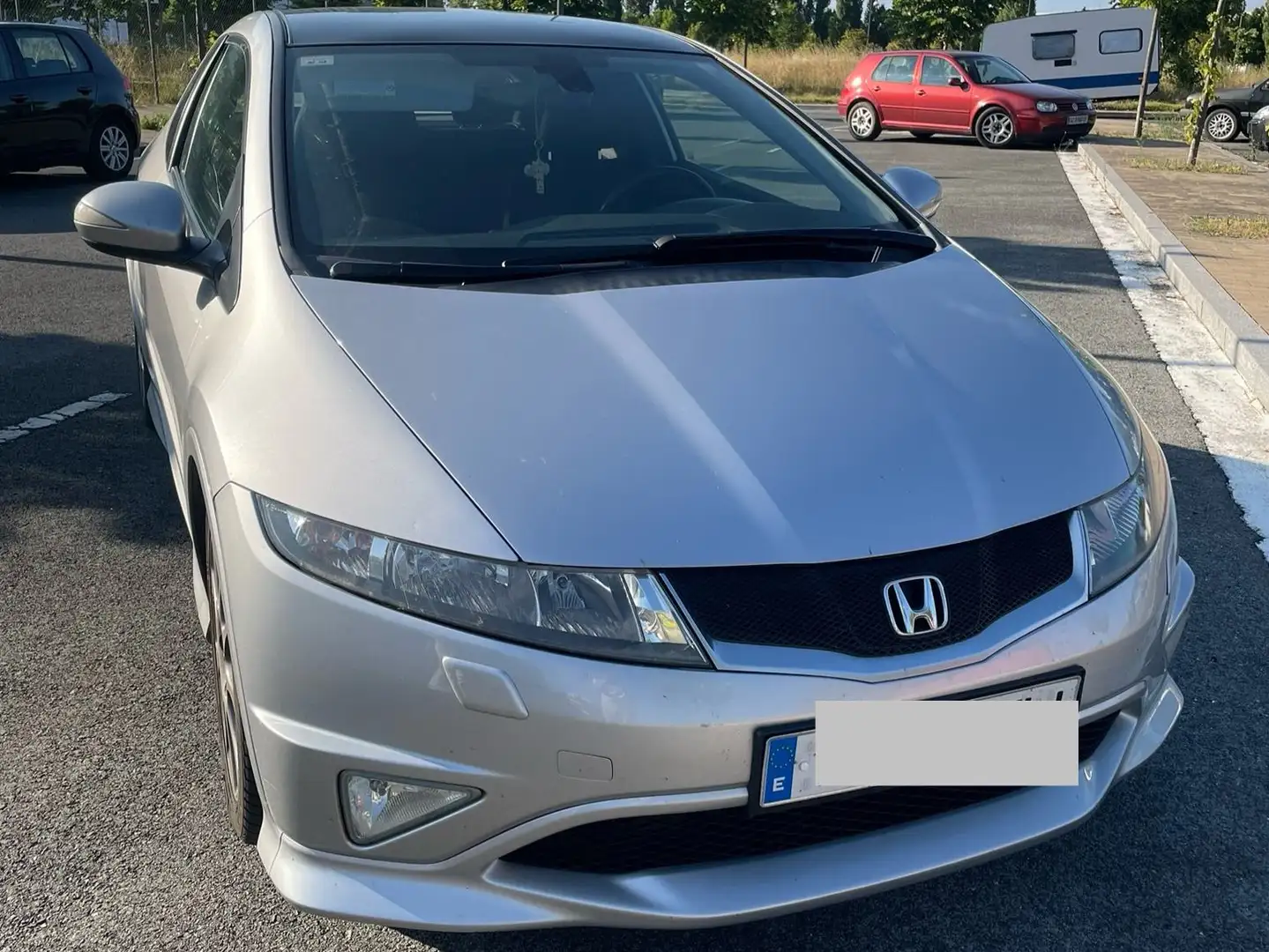 Honda Civic Civic 2.2i-CTDI TypeS Techo S Heritage Techo Argent - 1
