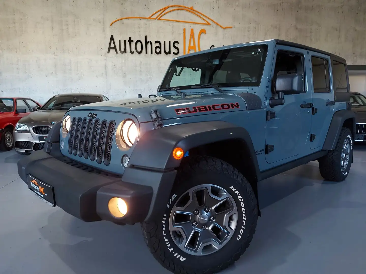 Jeep Wrangler Unlimited Rubicon Gris - 1