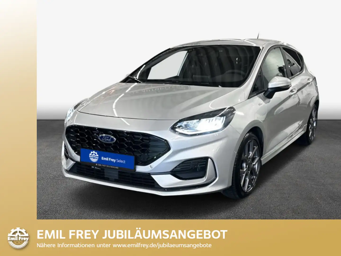 Ford Fiesta 1.0 EcoBoost S&S ST-LINE Zilver - 1