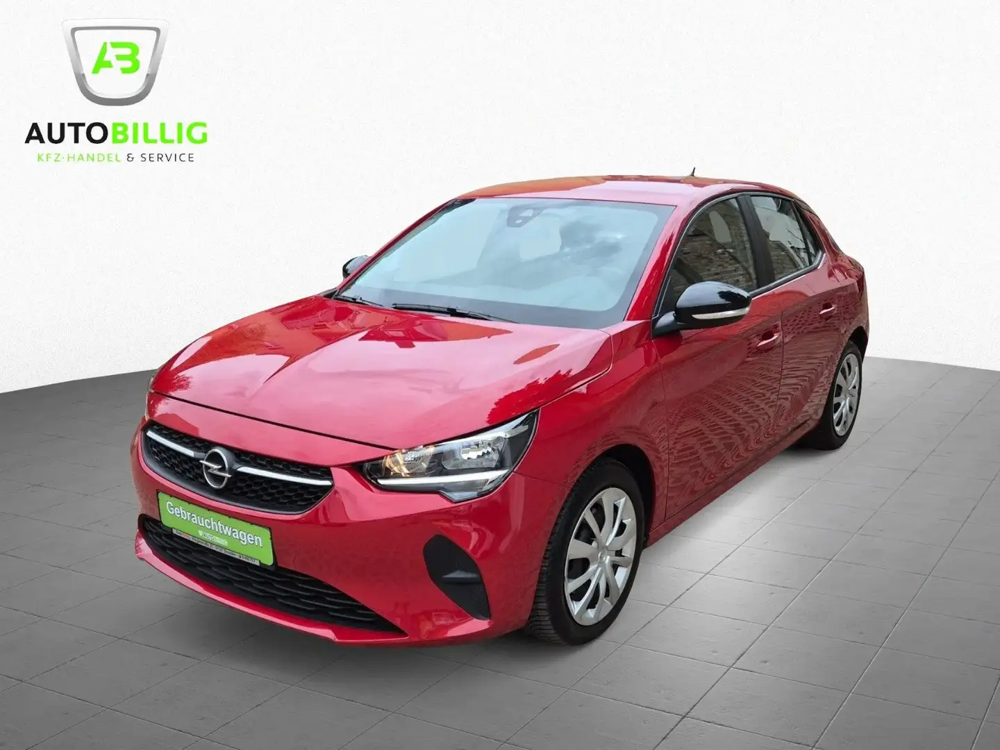 Opel Corsa F Edition 1.2 Navi|SHZG|Sitz-Lenkradh. Rot - 1