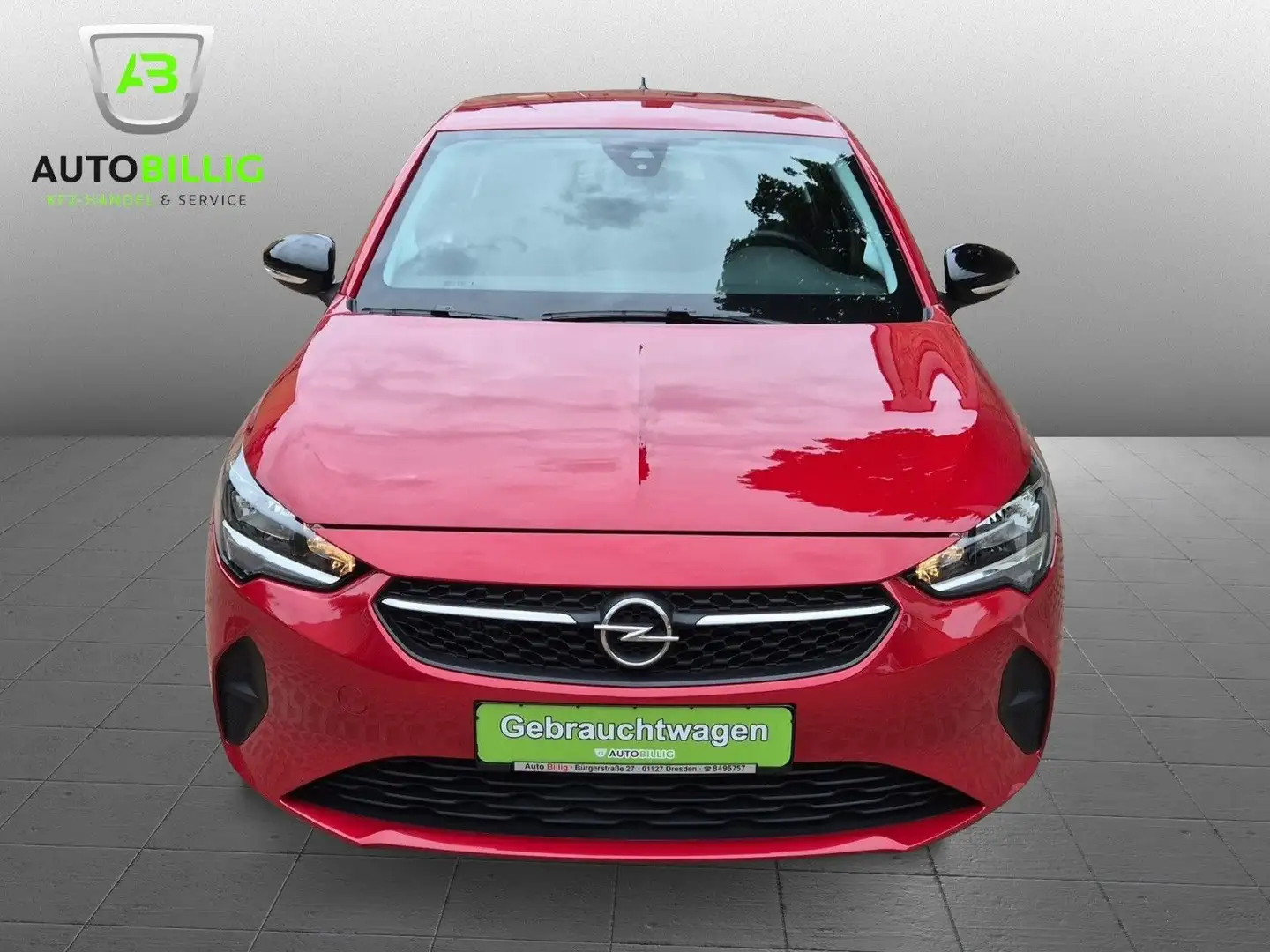 Opel Corsa F Edition 1.2 Navi|SHZG|Sitz-Lenkradh. Rot - 2