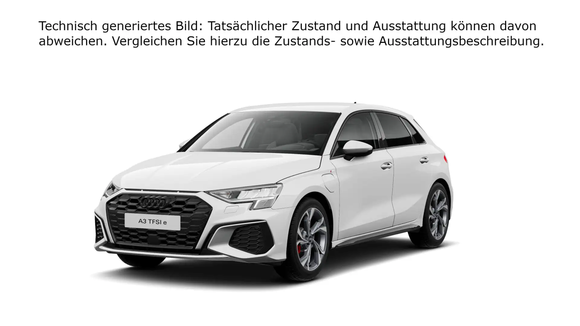 Audi A3 45 TFSIe S-tronic S-Line Navi Virtu Weiß - 2