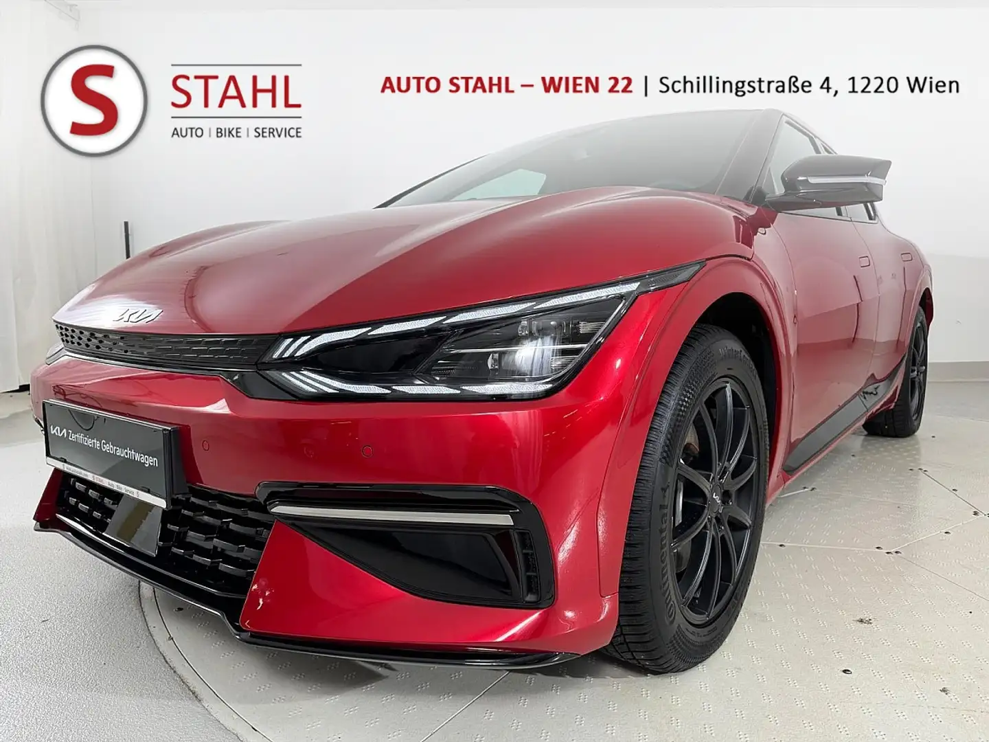 Kia EV6 RWD GT-Line Pro Aut. | Stahl Wien 22 Rojo - 1