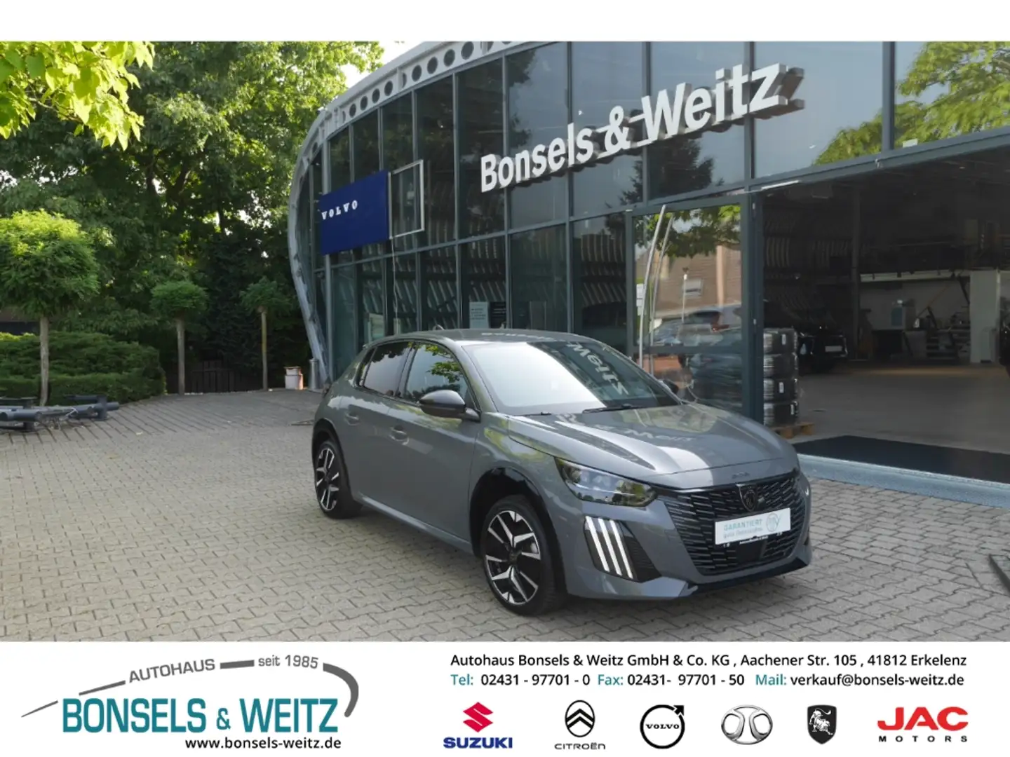 Peugeot 208 100 GT 5-TÜRIG Navi 360 Kamera LED Apple CarPlay A Gris - 1