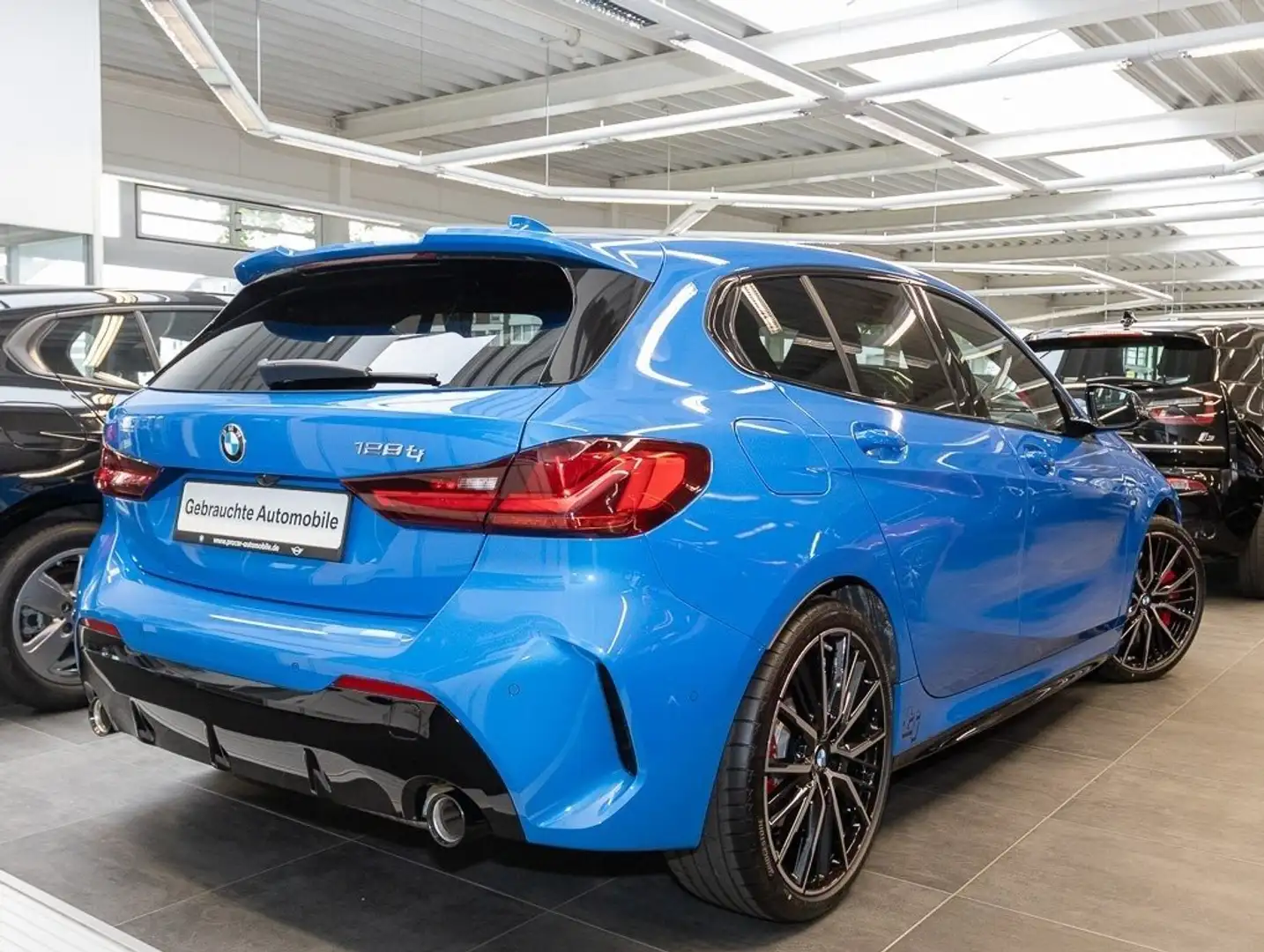 BMW 128 ti /5 Head-Up HK HiFi DAB LED WLAN Pano.Dach Blauw - 2