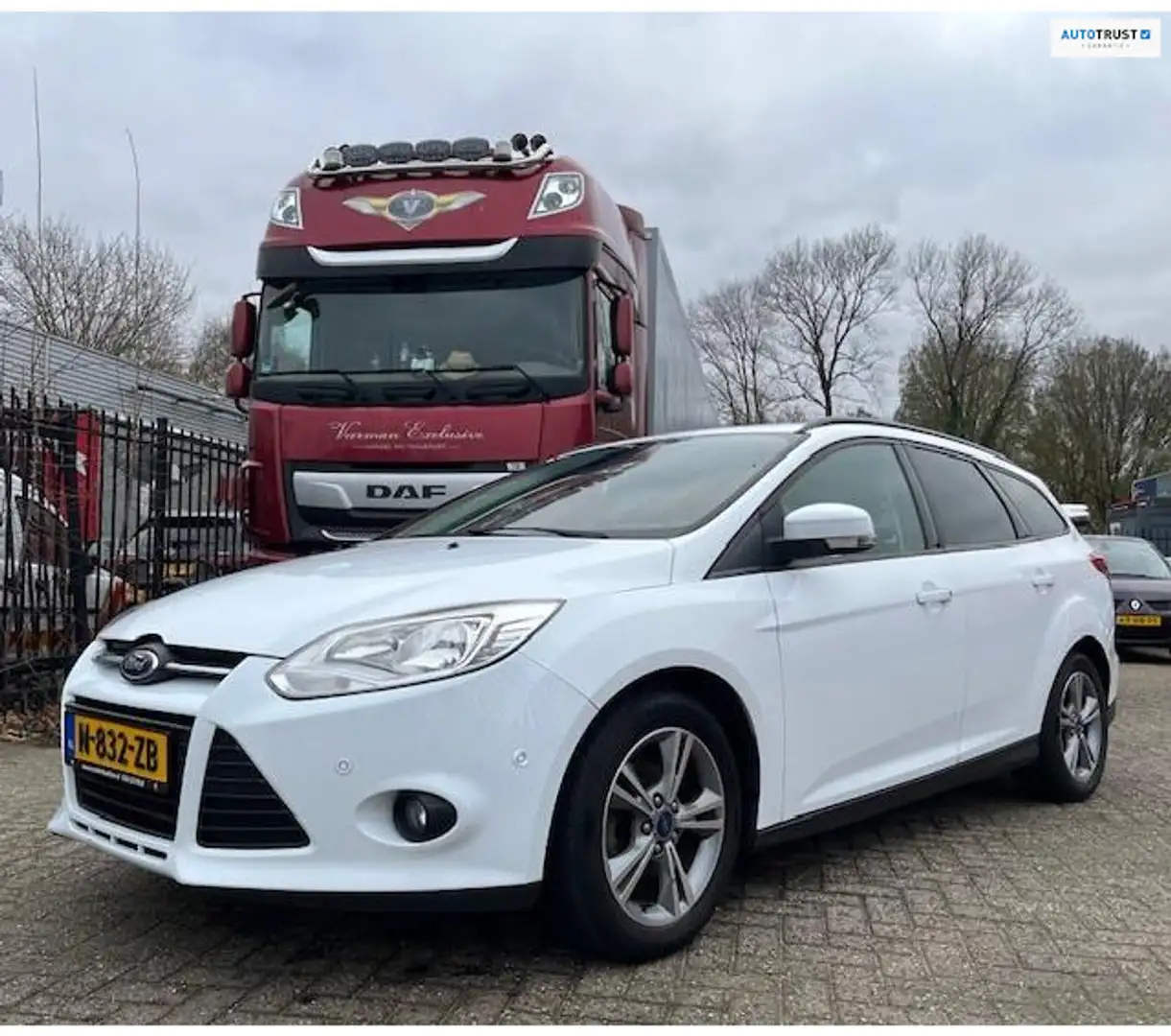 Ford Focus Wagon 1.0 EcoBoost Edition Plus/Airco/Navi/Stoelve Blanco - 1
