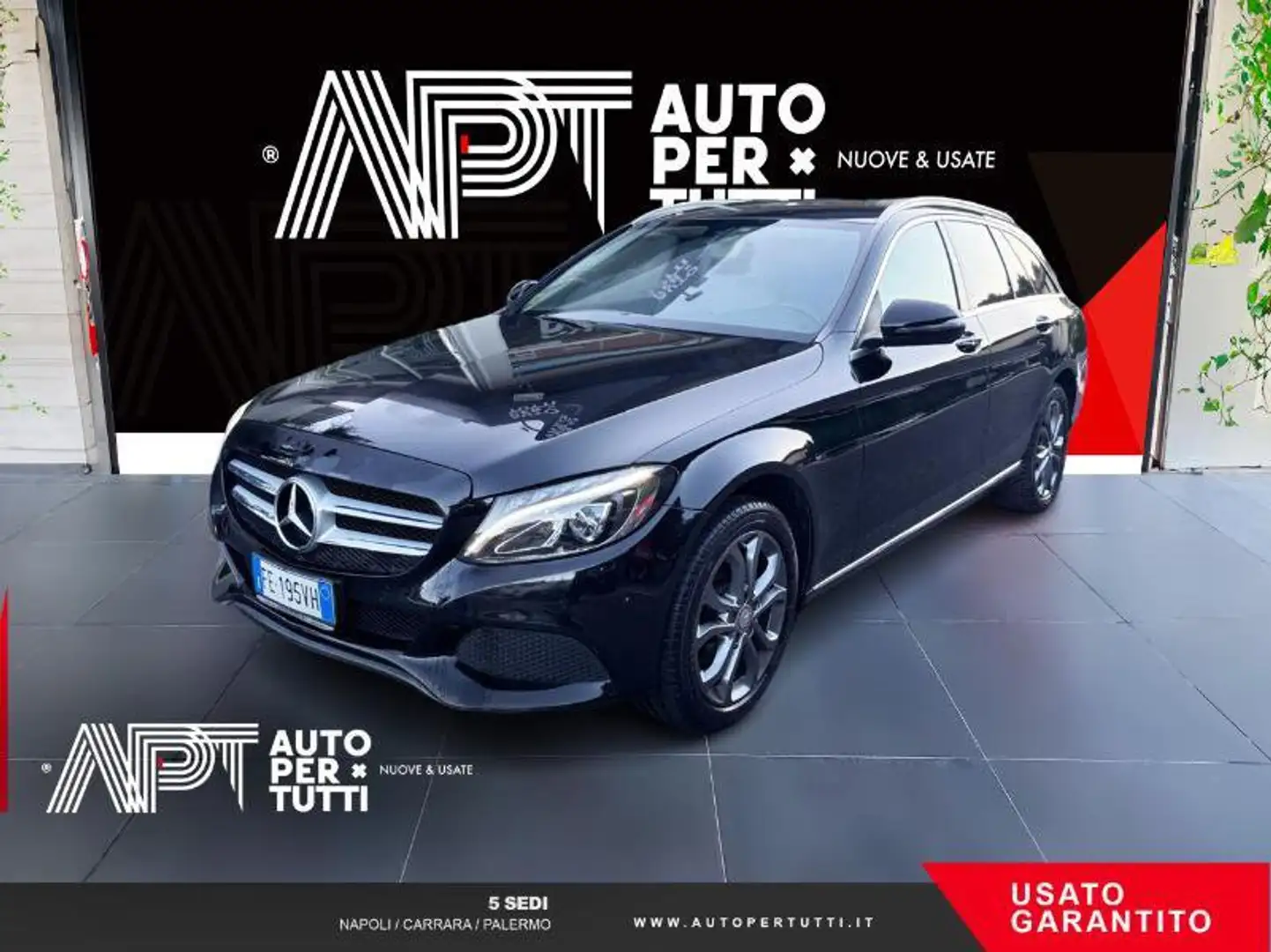 Mercedes-Benz C 180 C SW 180 d (BT) Business auto Schwarz - 1
