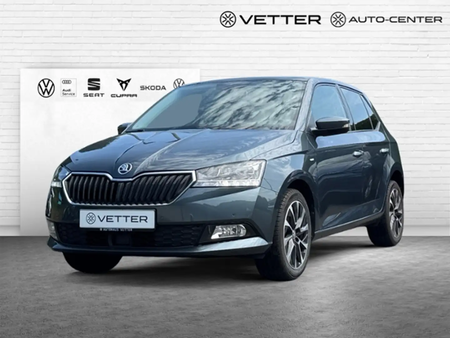 Skoda Fabia 1.0 TSI Drive 125 Best of KLIMA LED NAVI ALU Grijs - 2