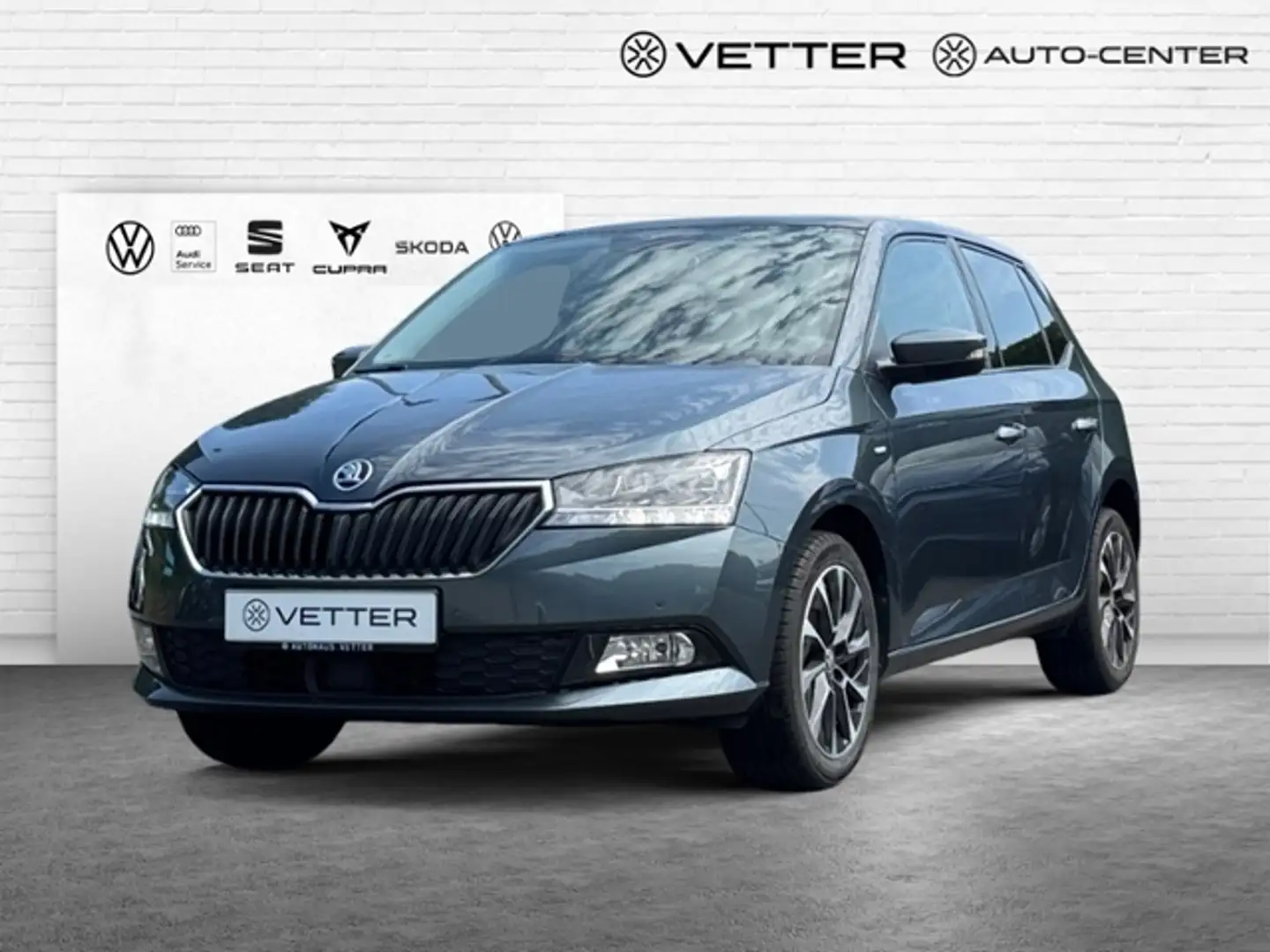 Skoda Fabia 1.0 TSI Drive 125 Best of KLIMA LED NAVI ALU Grijs - 1